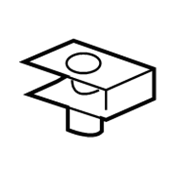 Dodge 6101442 Tail Lamp Panel U-Nut