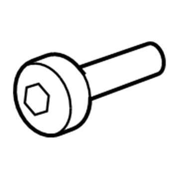 Jeep 6036769AA Seat Belt Assembly Upper Bolt