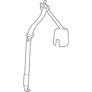 Jeep 7JE38TX7AB Seat Belt Assembly