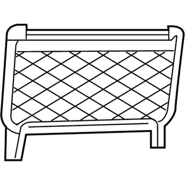 Mopar 1RV39DX9AB Cargo Net, Black