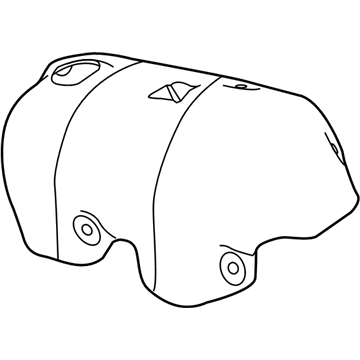 Jeep 4893180AC Heat Shield