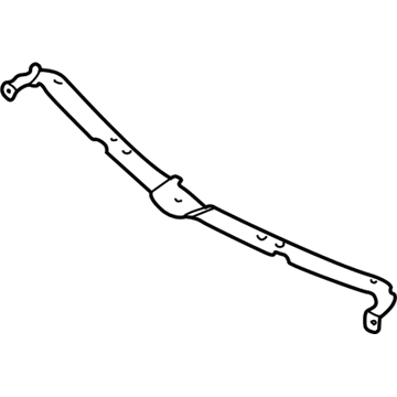 Dodge MR598813 Bumper Cover Upper Plate