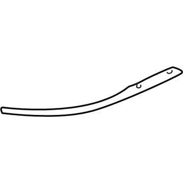 Dodge MR598815 Bumper Cover Upper Plate