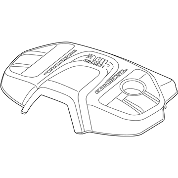 Ram 1500 Classic Engine Cover - 4627866AC