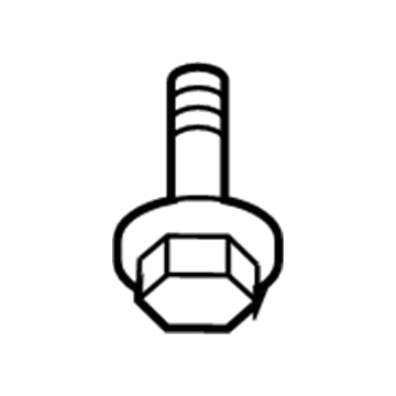 Dodge 6502282 Skid Plate Screw