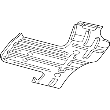 Dodge 52022048AL Skid Plate - Front Axle/Transfer Case