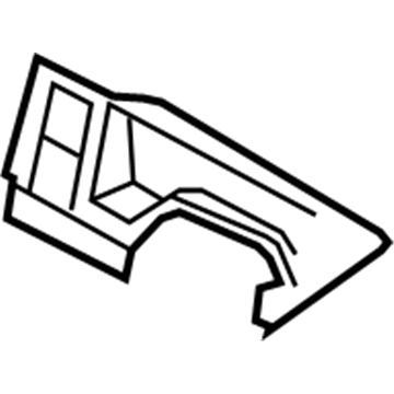 Dodge 5HY55XDHAD Cluster Bezel