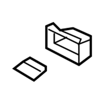 Dodge 5JQ24DX9AE Storage Box