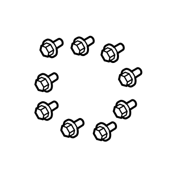 Jeep 68394146AA Differential Cover Mount Kit