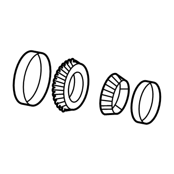 Jeep 68401159AA Side Bearings