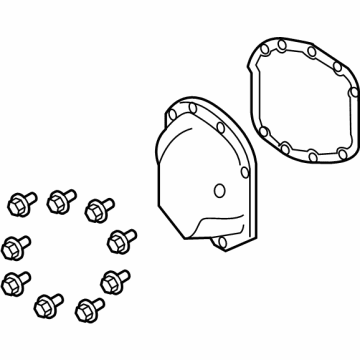 Jeep Gladiator Differential Cover - 68592550AA