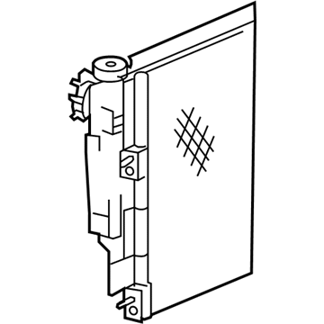 Chrysler 68004053AA Condenser
