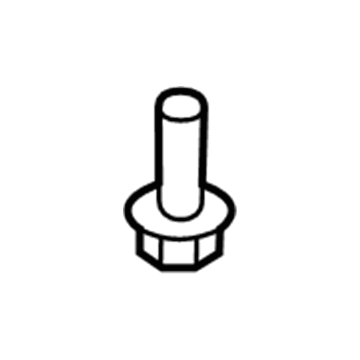 Ram 68266459AA Upper Striker Screw