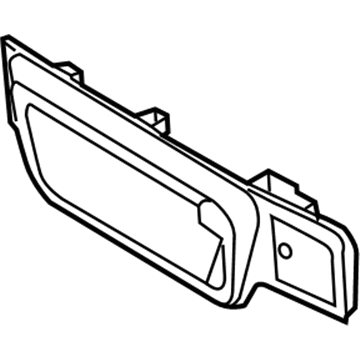 Ram License Plate - 68329898AA