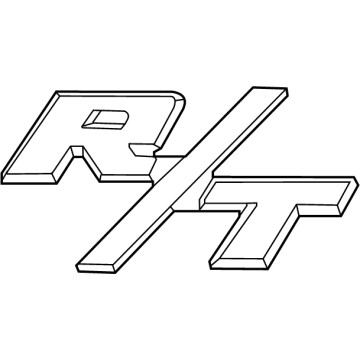 Dodge 68104034AA Nameplate