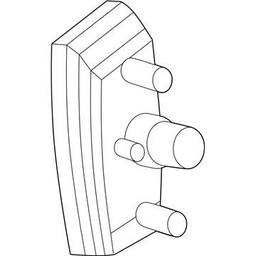 Jeep 68310837AA License Lamp