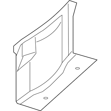 Chrysler 5116037AB Side Shield