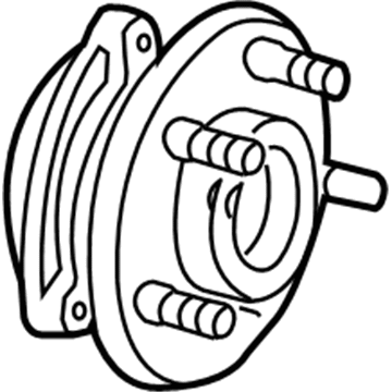 Jeep 52060398AC Hub & Bearing