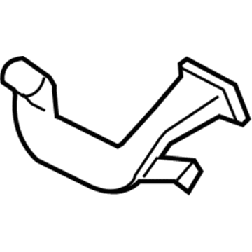 Dodge 68030858AA Side Duct