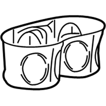 Chrysler 68312236AC Cup Holder