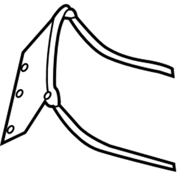 Chrysler 68086581AA Deflector
