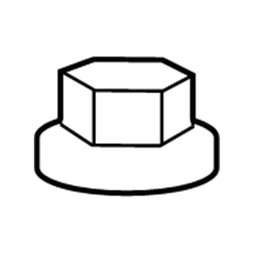 Jeep 6502843 Mount Bracket Nut