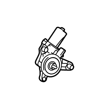 Jeep Window Motor - 68499665AB