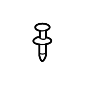 Jeep 6500911 Wheel Flare Rivet