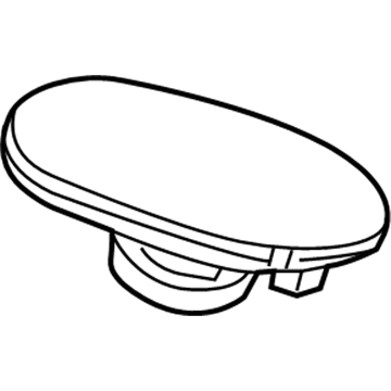 Chrysler 5091019AB Package Tray Speaker