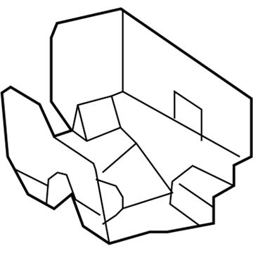 Mopar 4692044AC Splash Shield