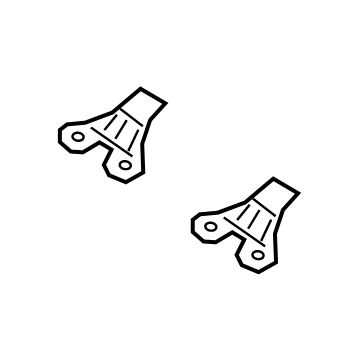 Jeep 68469894AB Latch Anchor Plate