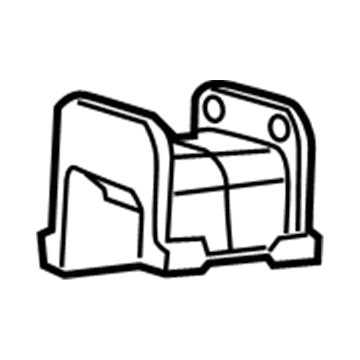 Mopar 68069572AA Radiator Lower Insulator Mopar 68069572AA Radiator Lower Insulator