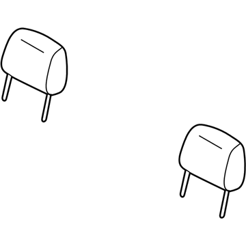 Dodge YB241L5AA Headrest