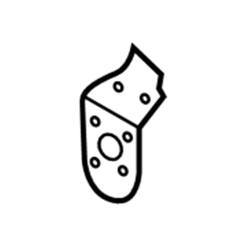 Dodge 5065320AC Upper Reinforcement Bracket