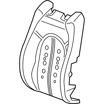 Chrysler 68233083AC Seat Back Pad