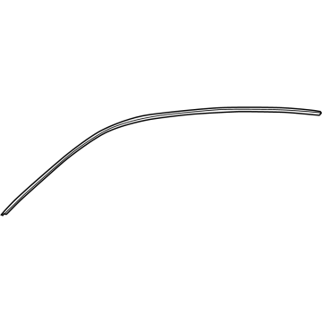2025 Dodge Charger Daytona Weather Strip - 68592105AB