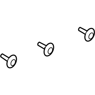 Dodge 6032723 Door Trim Panel Screw