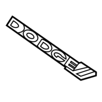 Dodge 68103411AA Nameplate