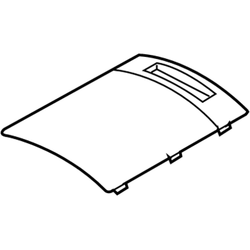 Mopar 1BN41AAAAC Bezel, Front Center Mopar 1BN41AAAAC Bezel, Front Center