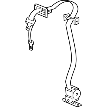 Ram 5KP94DK2AD Center Belt Assembly
