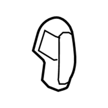 Ram 1DS78BD1AA Height Adjuster Cover