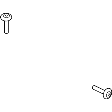 Jeep 6101946 Rear Door Trim Screw