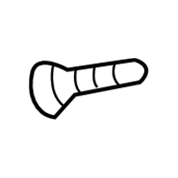 Dodge 6505656AA Steering Wheel Bolt