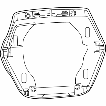 Dodge Charger Daytona Steering Column Cover - 7RP21TX7AA