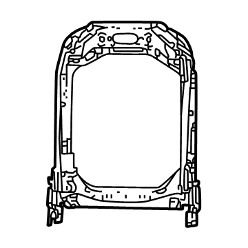 Jeep 68376555AA Seat Back Frame