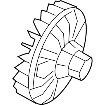Jeep 55038106AA Fan Clutch