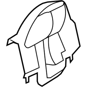 Dodge 5LA65DX8AA Cluster Bezel