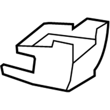 Dodge 1YH74NCVAA Ashtray Housing