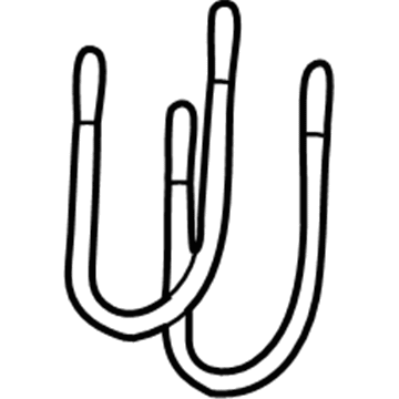 Mopar 52113567AB U-Bolt, Rear