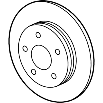 Dodge Journey Brake Disc - 4779713AB
